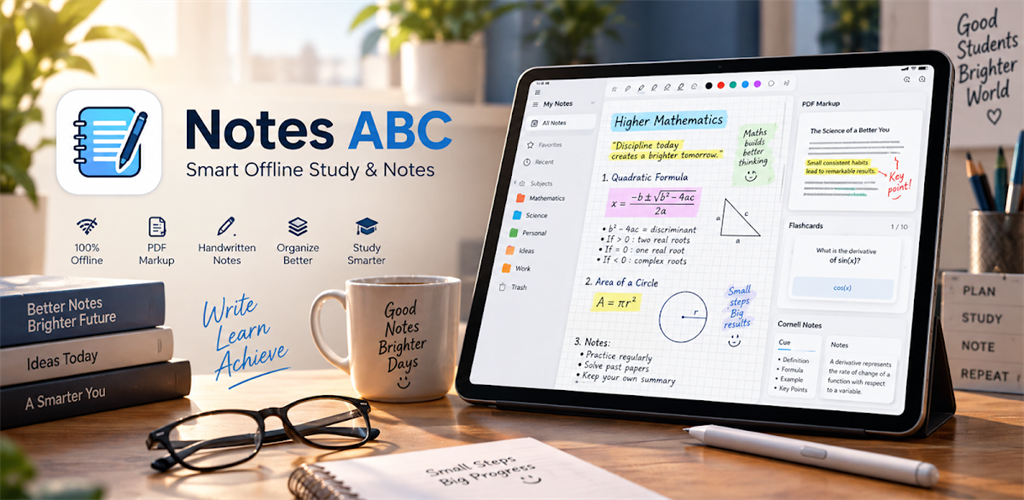 Notes ABC Official Feature Graphic